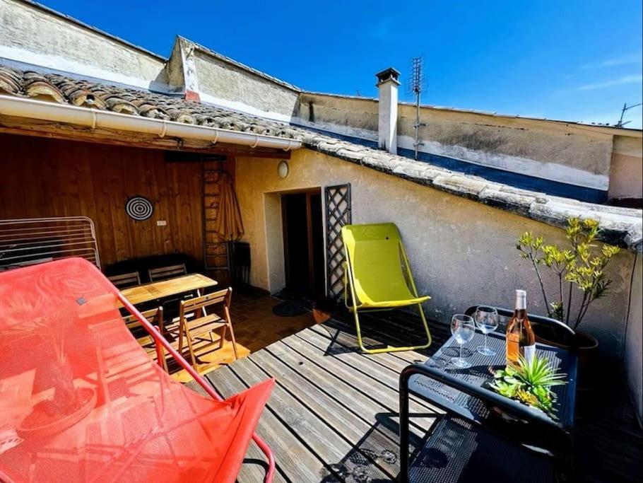 La Terrasse D'Olea, Au Coeur Du Village بوي ليه باروني المظهر الخارجي الصورة